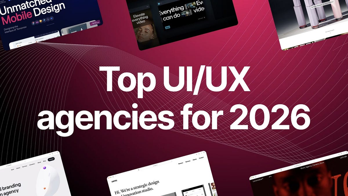 Top 15 UI/UX agencies to look for in 2026 | by Ryan Almeida | Medium