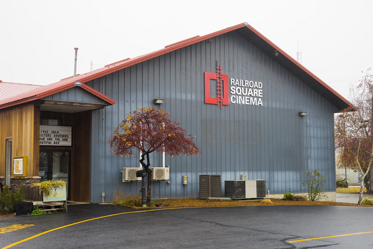 Waterville’s Cinema Scene at Railroad Square by Colby Echo The