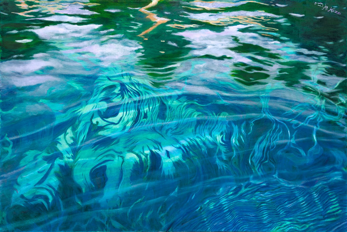 “Silver River, Depths and Reflections”