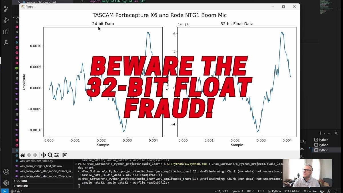 Explaining 32-Bit Float Audio. When it comes to recording microphones ...