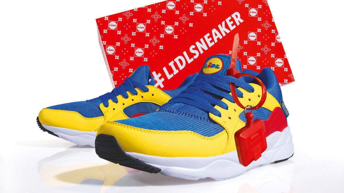 Notitie herinneringen Halloween LIDL Sneakers: How Their Limited Edition Sold for $6,700 on eBay | Better  Marketing