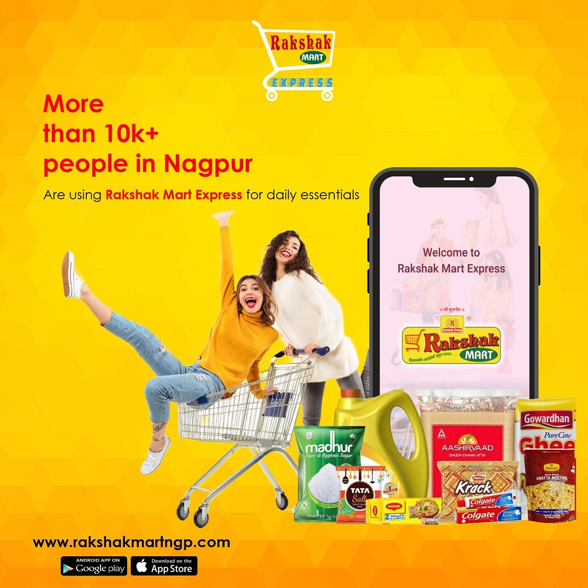 Online grocery store & supermarket in nagpur Rakshakmartexpress Medium