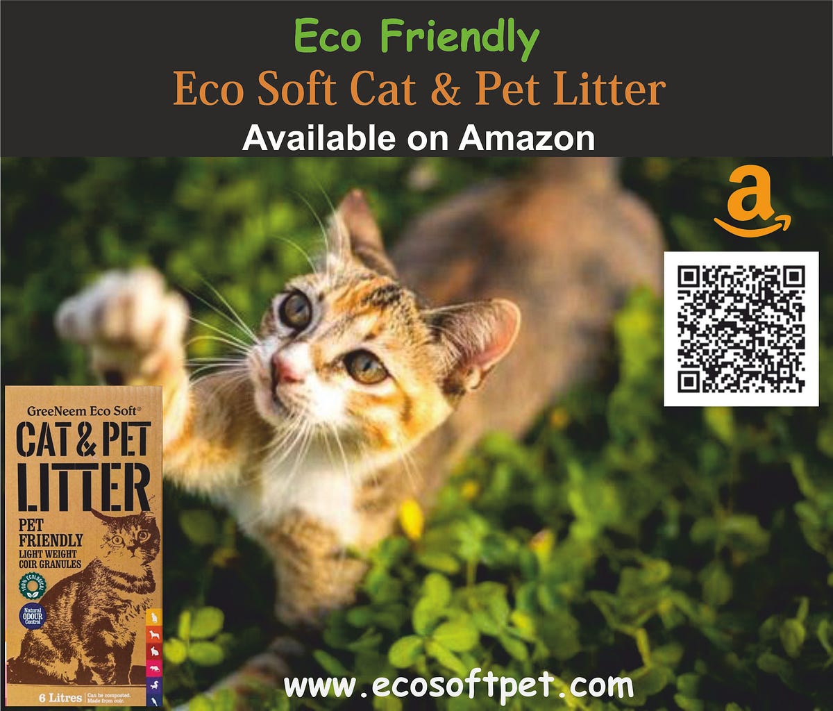 Eco Soft Cat Litter Available on Amazon by Eco Soft Pet Medium