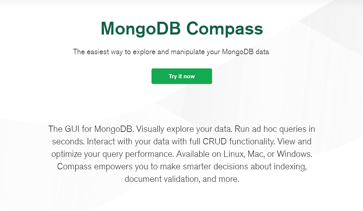 DBMS Document Stores Dengan MongoDB Compass by Muhammad Pazrin