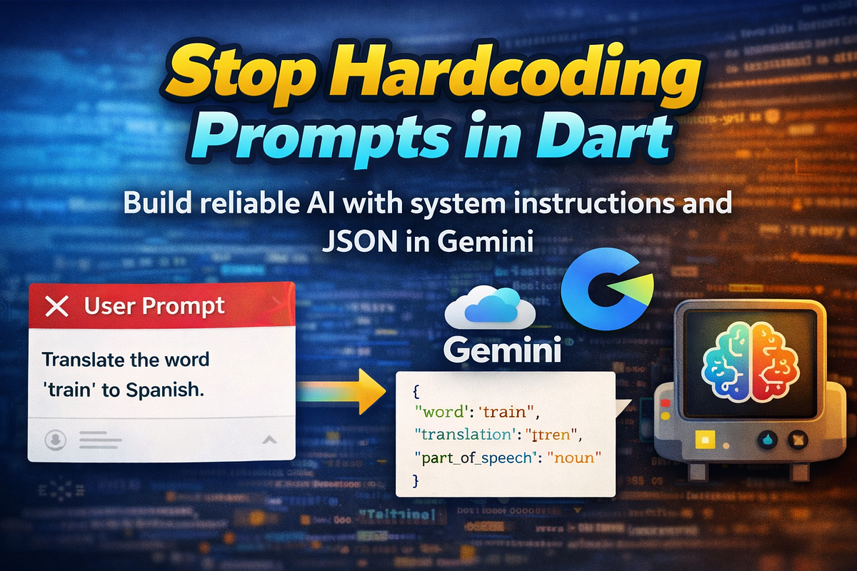Stop Hardcoding Prompts: A Better Way to Use Gemini in Dart | CodeX