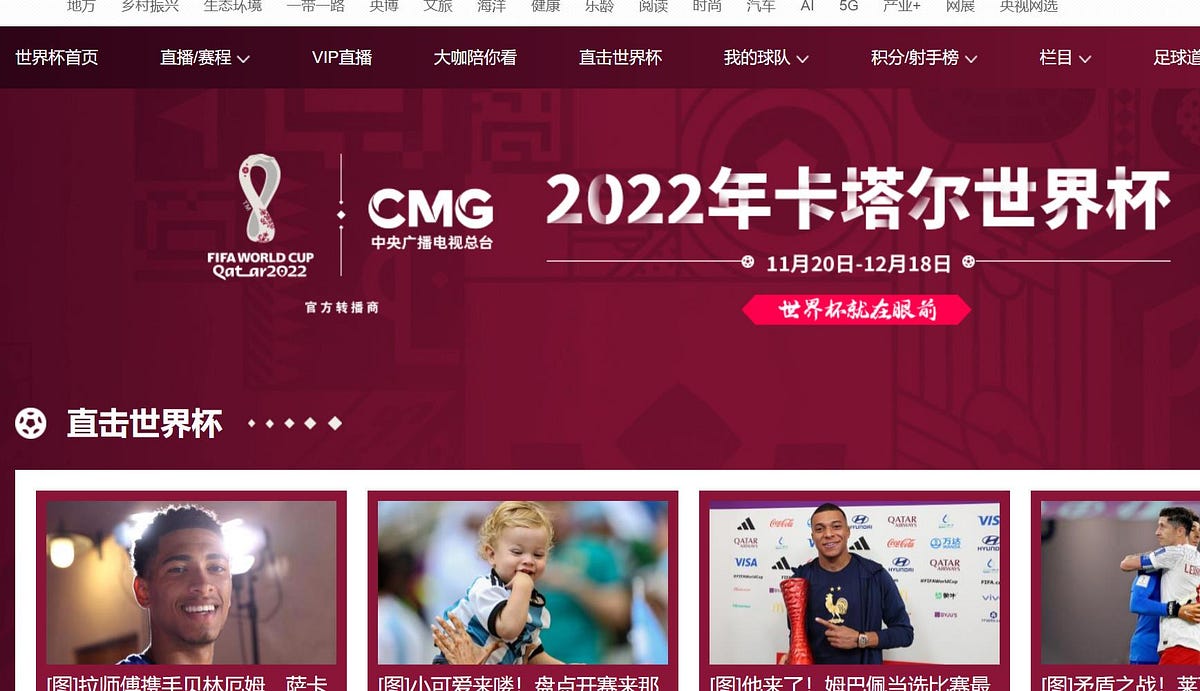 The best way to watch the live the World Cup 2022 | by Sixfast | Medium