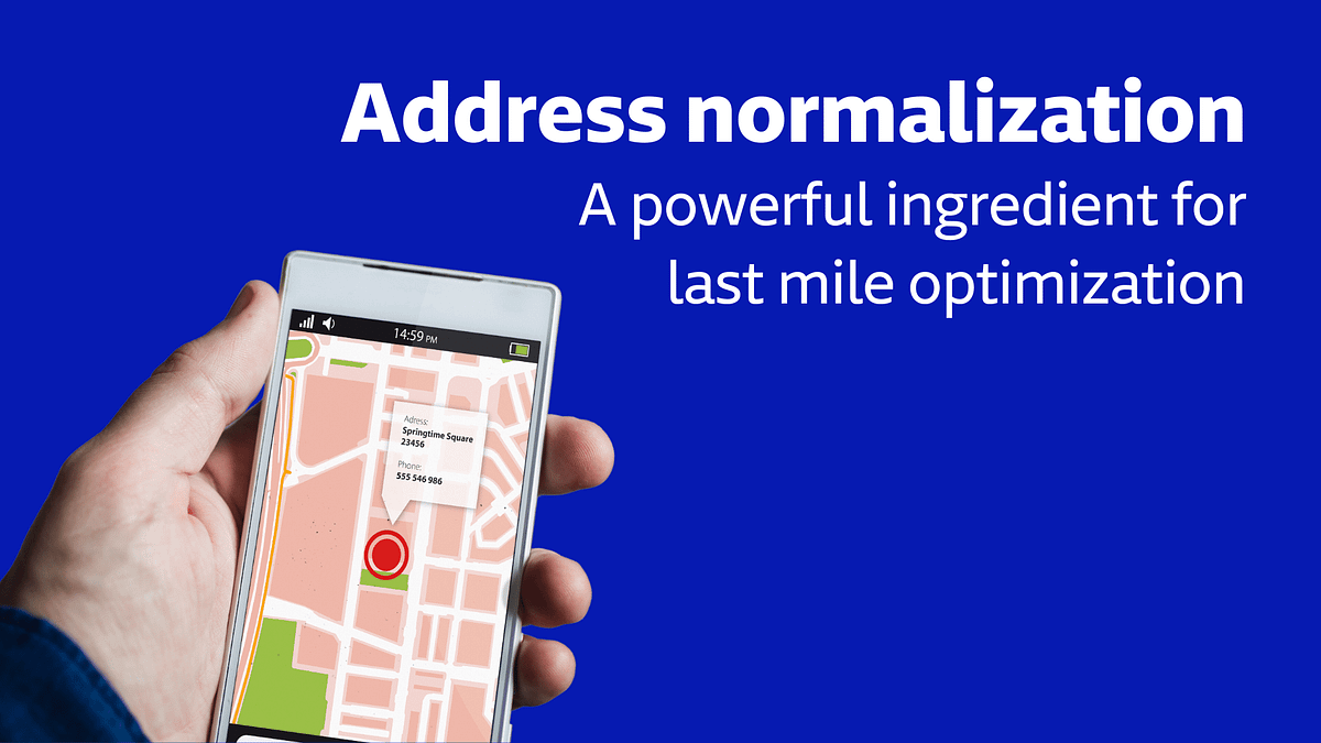 Address normalization The secret to a good address validation solution