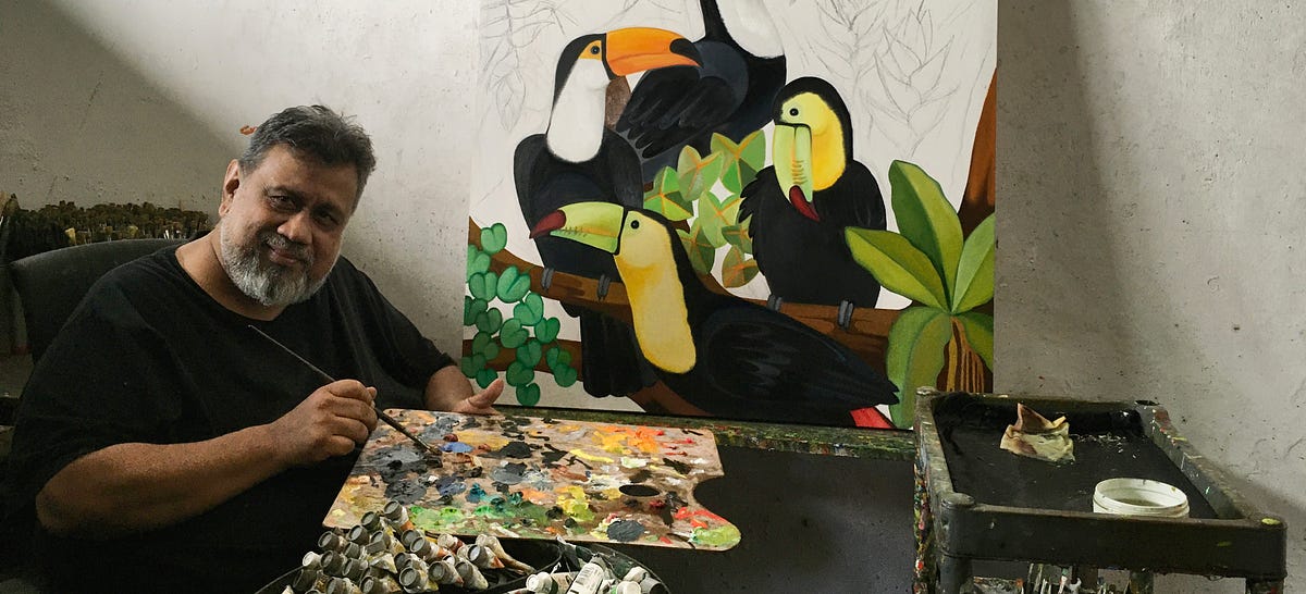 Interview with contemporary Sri Lankan artist Senaka Senanayake | by ...