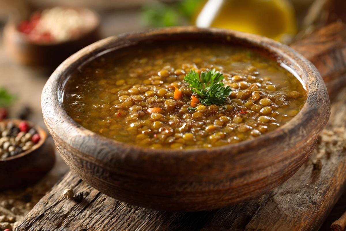 Sopa de lentejas rápida: el día que aprendí a cocinar sin culpa