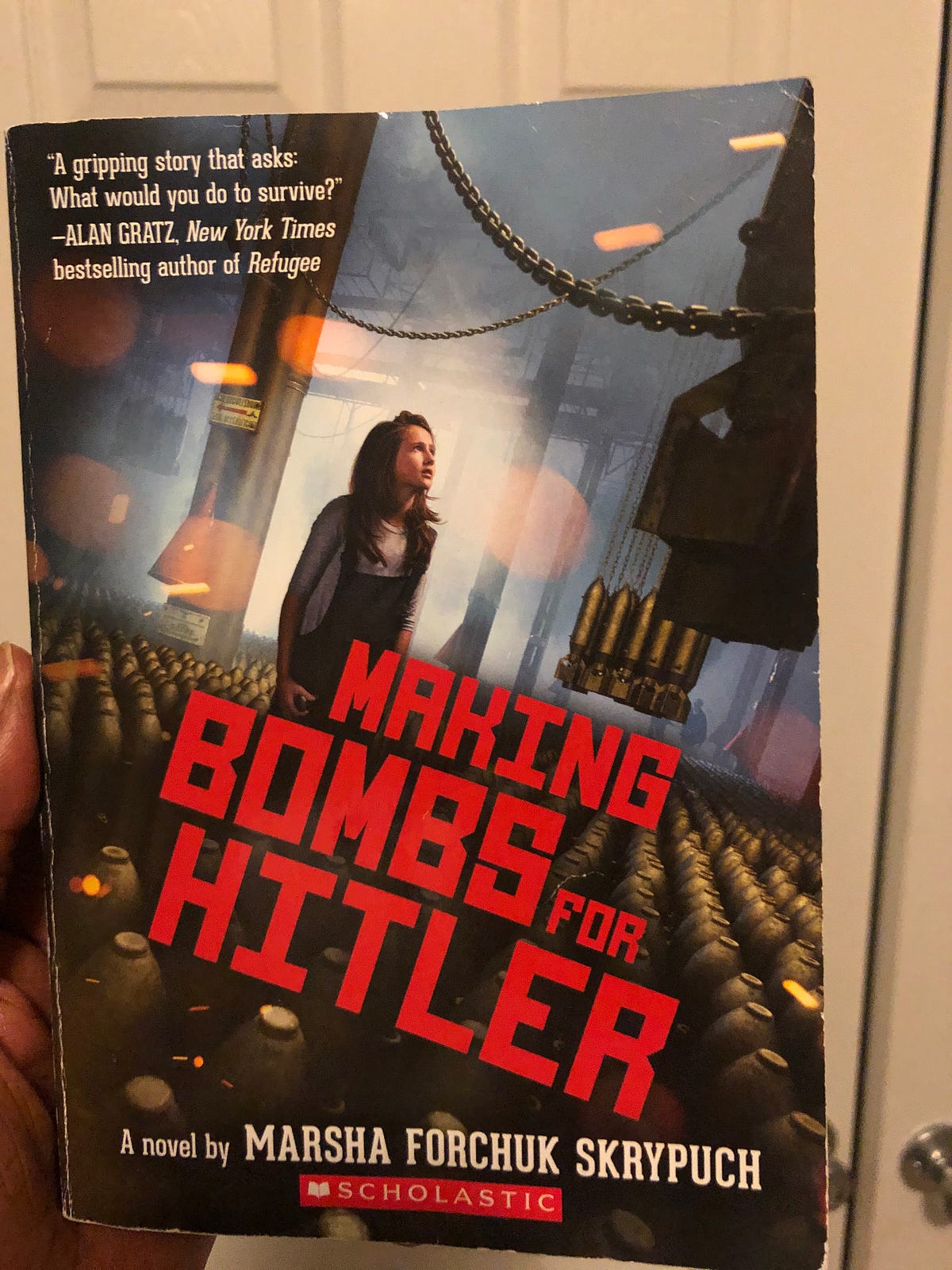 Making Bombs For Hitler My daughter read this book. Looked like an ...