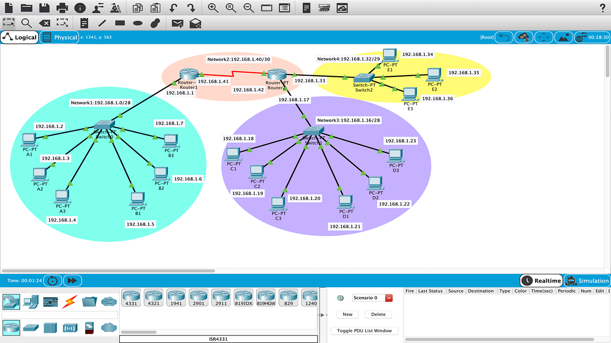 IP in Cisco Packet Tracer by Sena Akbulut Medium