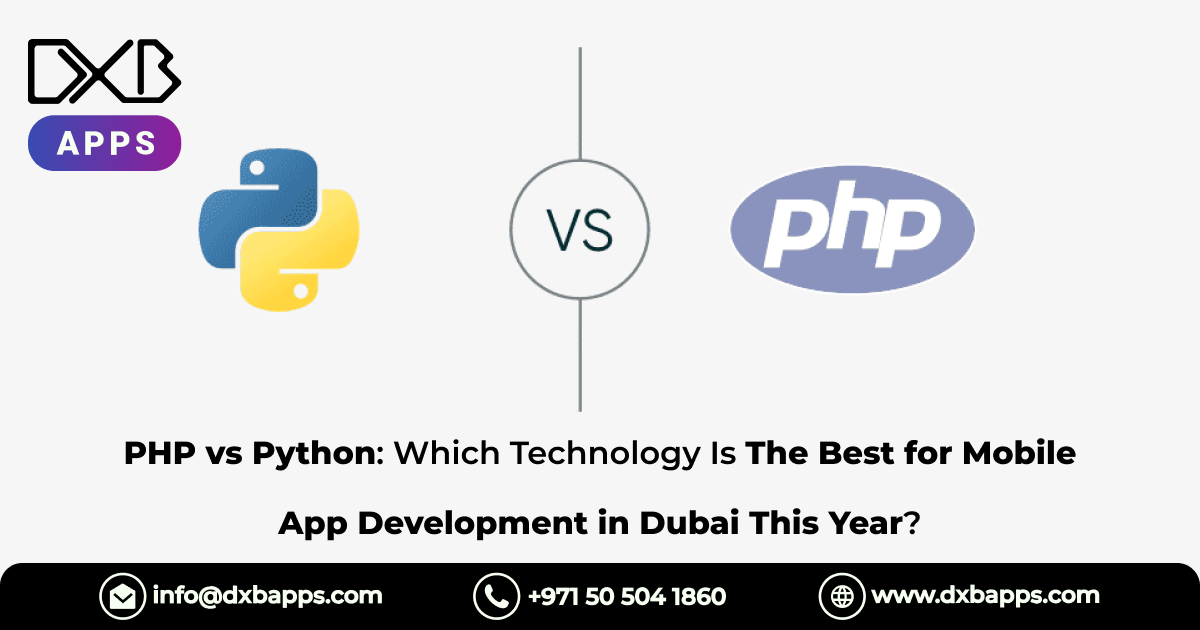 PHP vs Python: Which Technology Is The Best for Mobile App Development ...