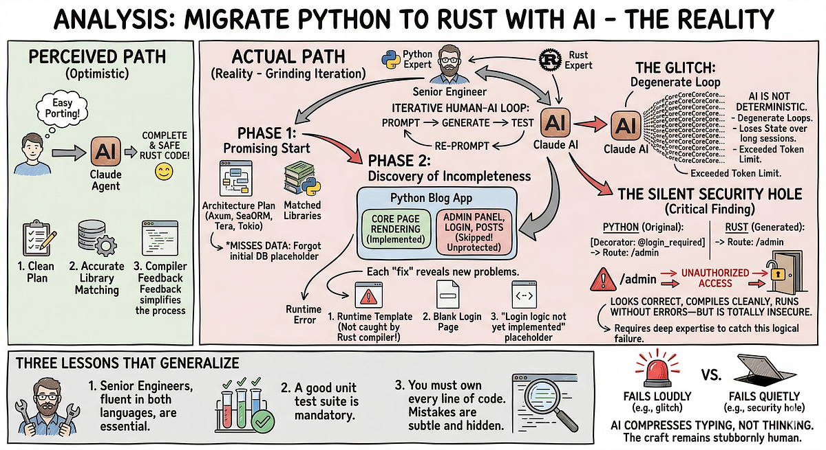 I Used Claude to Migrate Python to Rust. Here’s What Broke. | by Faisal ...