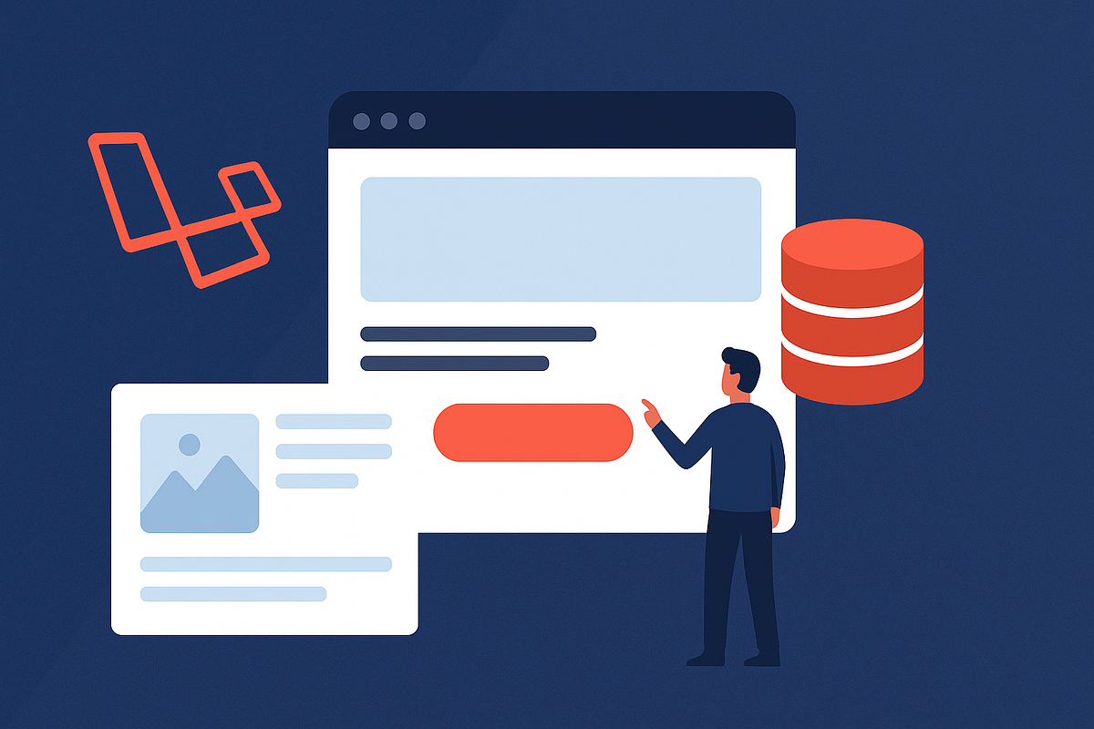 Membangun Landing Page Dinamis dengan Laravel dari Template ke CMS Mini
