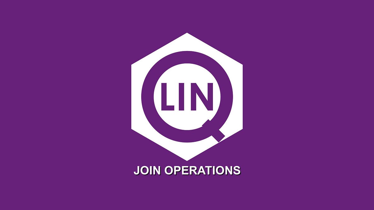 LINQ Join Operations Explained. LINQ Join Operations, INNER JOIN, LEFT