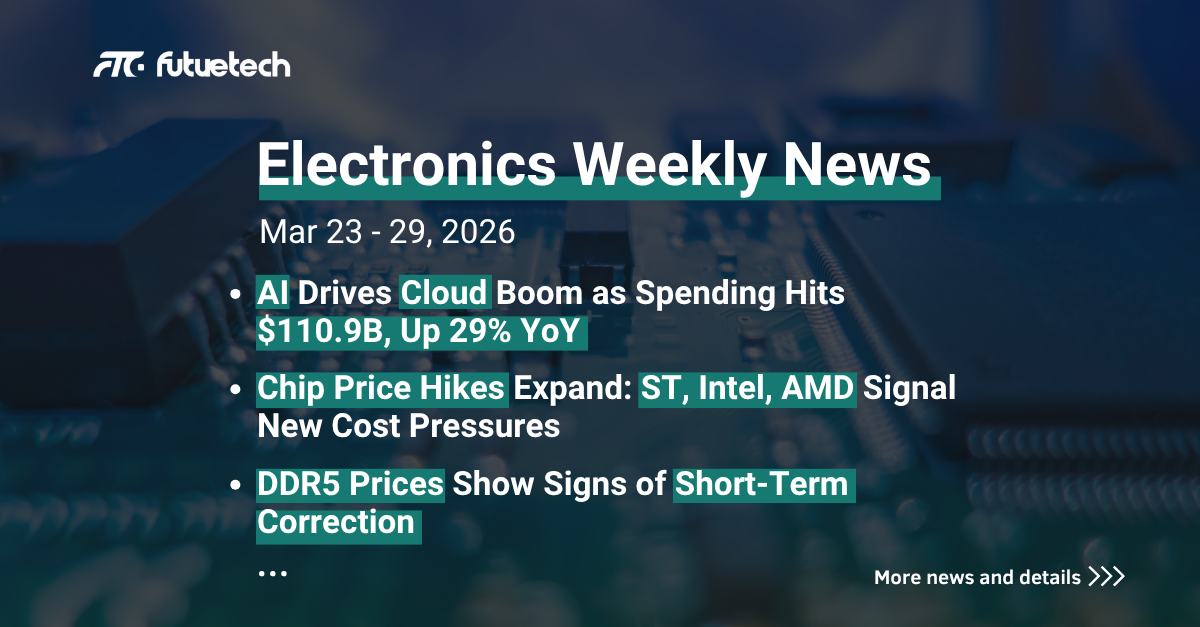 Electronics Weekly News | Mar 23–29, 2026