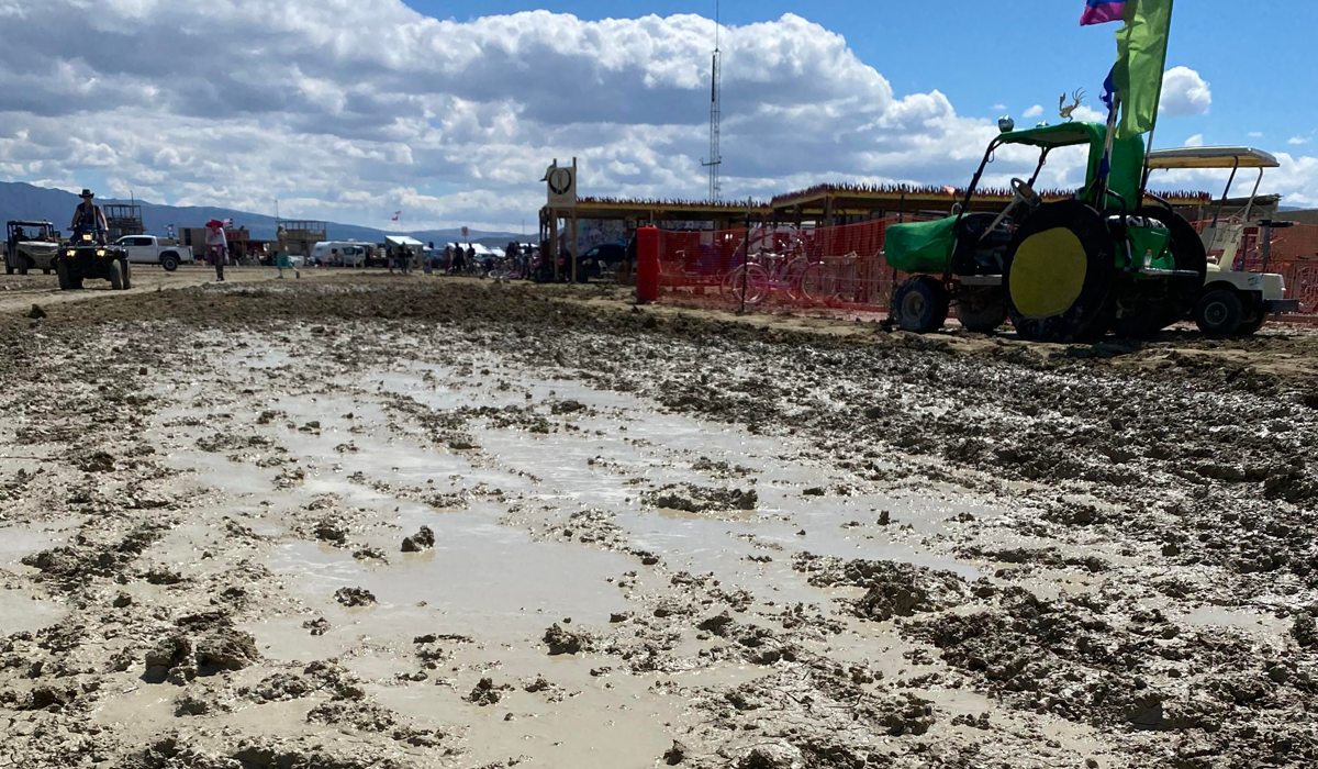 Image of: Burning Man’s “mudpocalypse” was greatly exaggerated