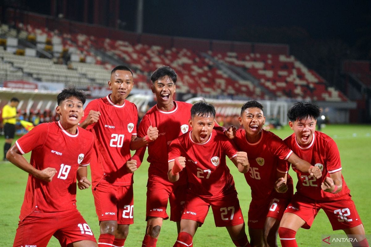 GARUDA MUDA U17 KALAHKAN KUWAIT DALAM PIALA ASIA U17