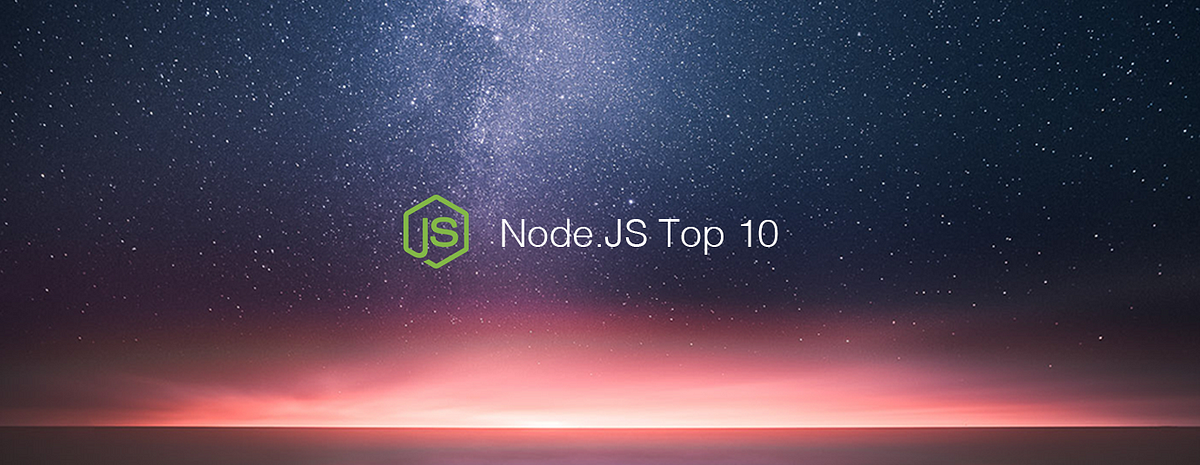Node.js Top 10 Articles for the Past Month (v.June 2019)