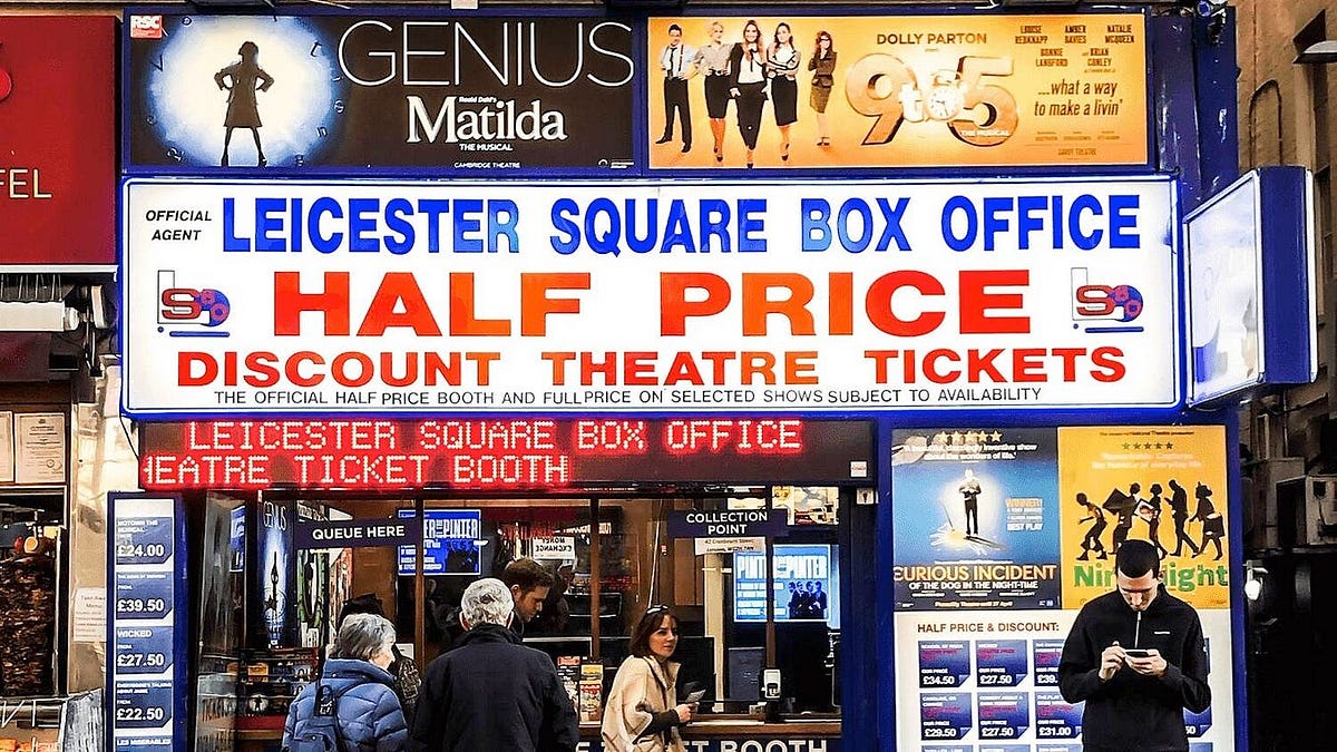 Leicester Square Box Office 2024 Your Guide to the Best London Theatre Tickets by London
