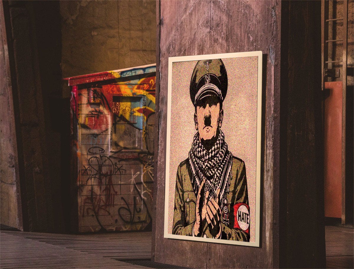 Il miraggio dell’ideologia: Quando Hitler indossa la kefiah.