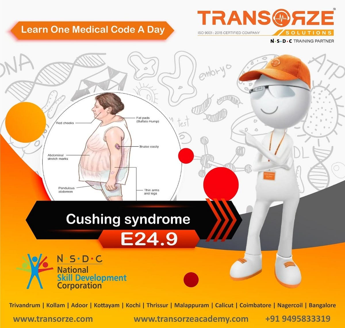 ICD10 code E24.9 for Cushing’s syndrome TRANS GOPIKA Medium