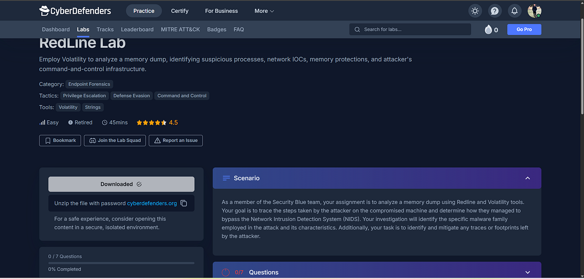 RedLine Lab. Employ Volatility to analyze a memory… | by Mohamed Mosad ...