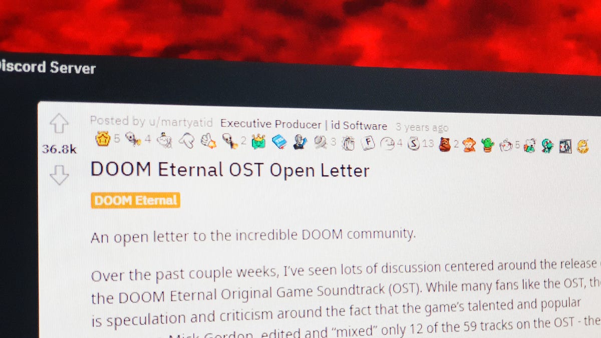 My full statement regarding DOOM Eternal, by Mick Gordon