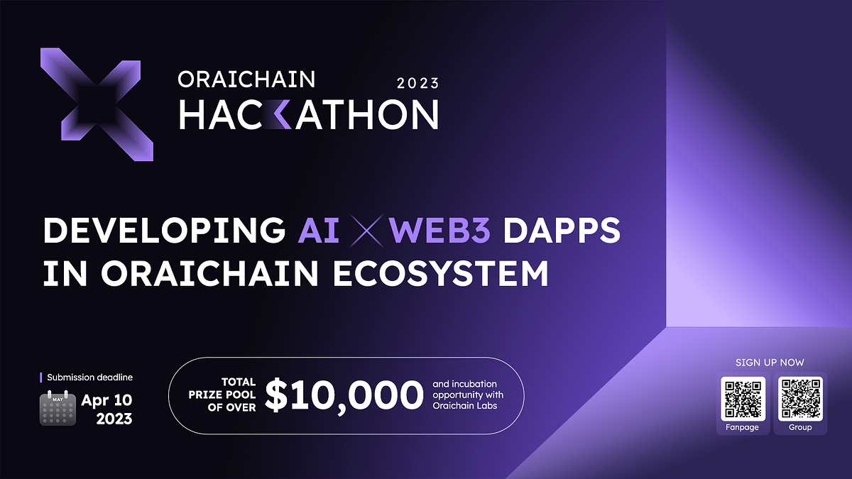 Kickstarting Oraichain Hackathon 2023 Developing AI x Web3 DApps in