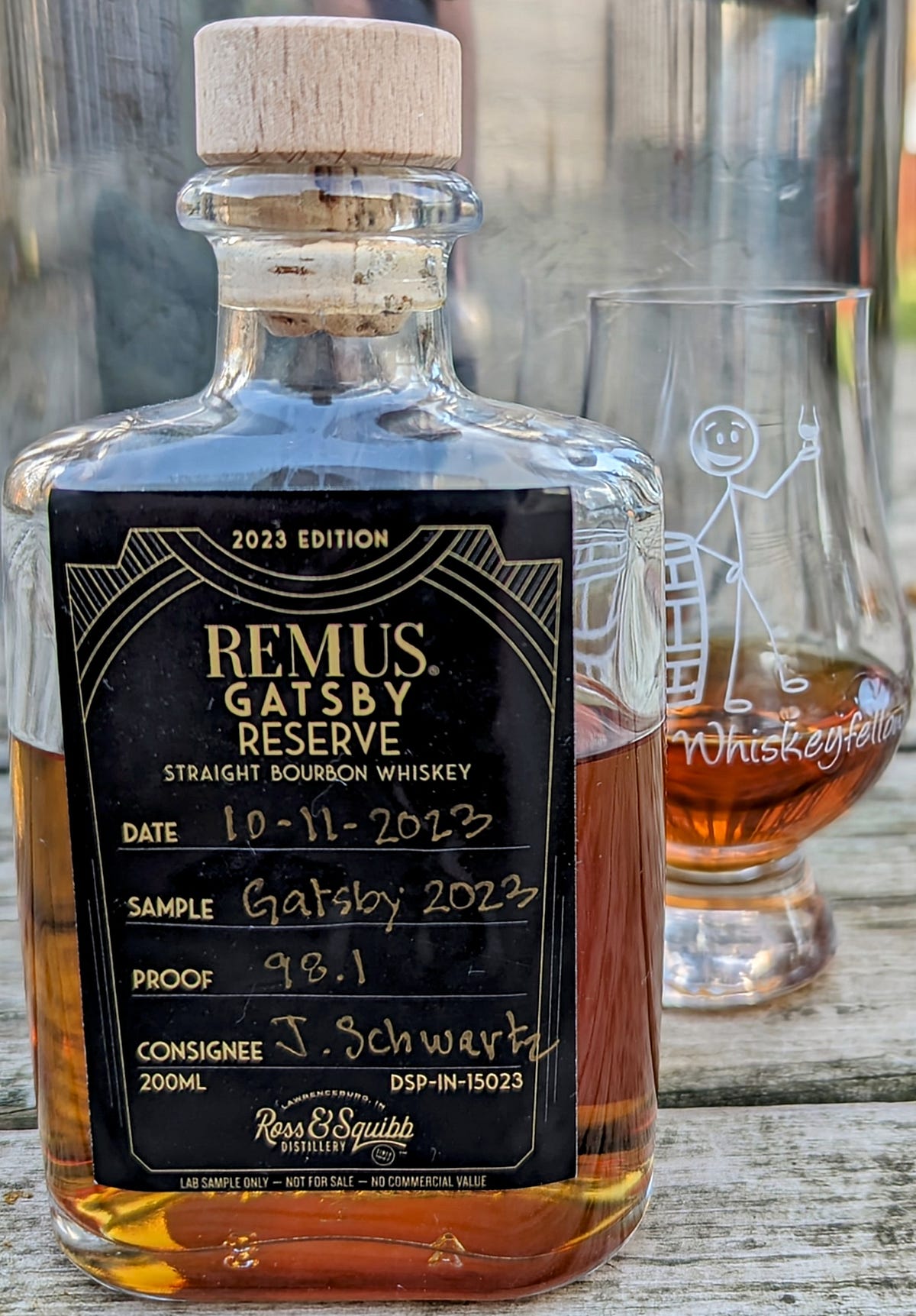 Remus Gatsby Reserve Bourbon Review Jeff Schwartz, The Whiskeyfellow