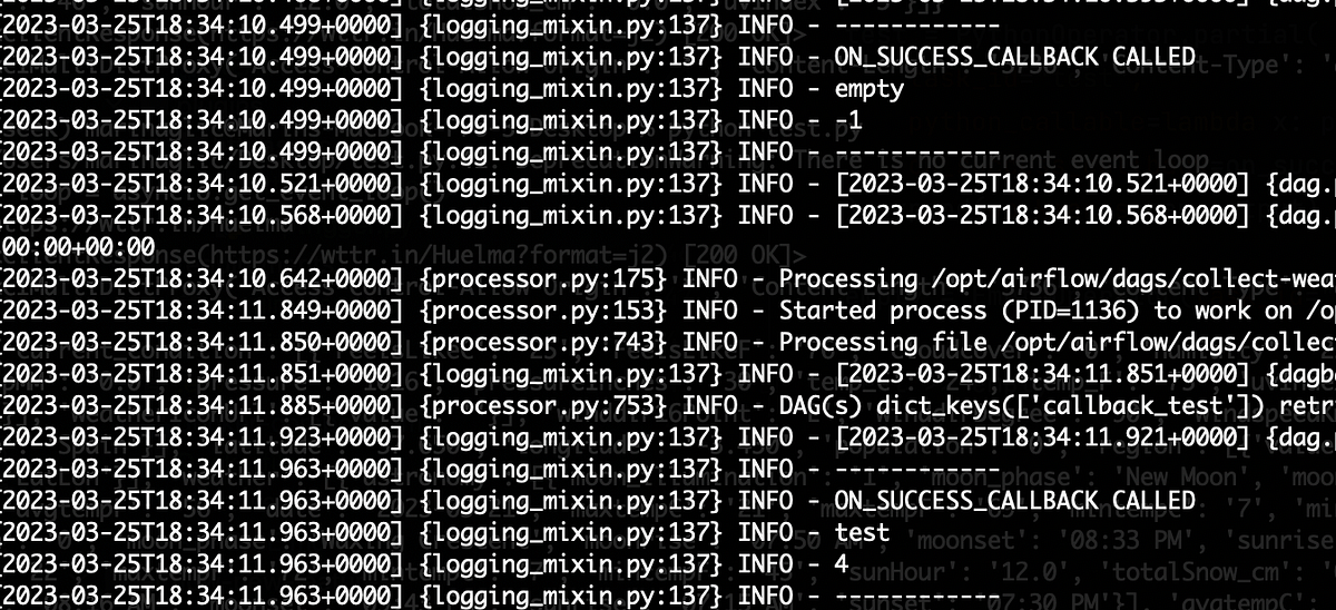 A quick look into Airflow success callback functions by Marin Aglić