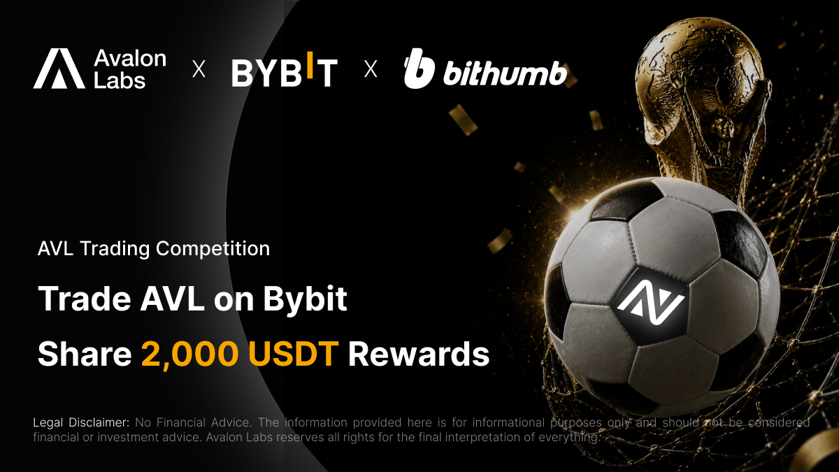 AVL Trading Competition on Bybit & Bithumb — Trade AVL Climb the Leaderboard.