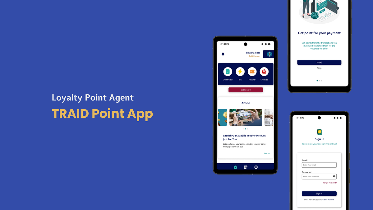 Studi Kasus UI/UX : Loyalty Point Agent (TRAID Point) | by ...