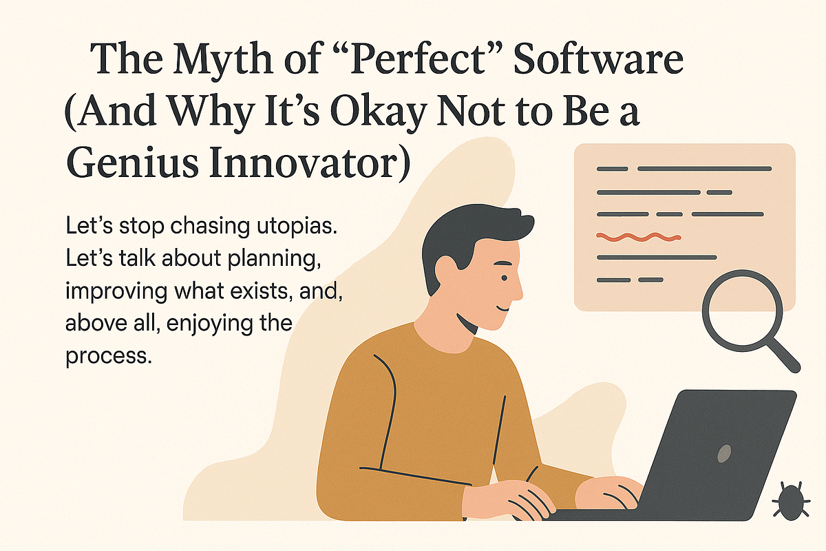 The Myth of “Perfect” Software (And Why It’s Okay Not to Be a Genius ...