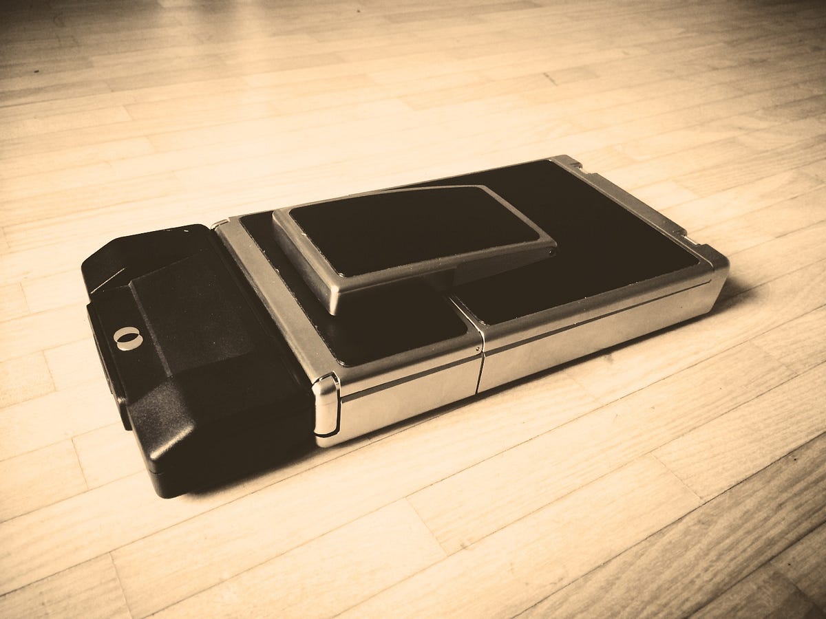 POLAROID SX-70 With Impossible Film Material | by Moritz Philip