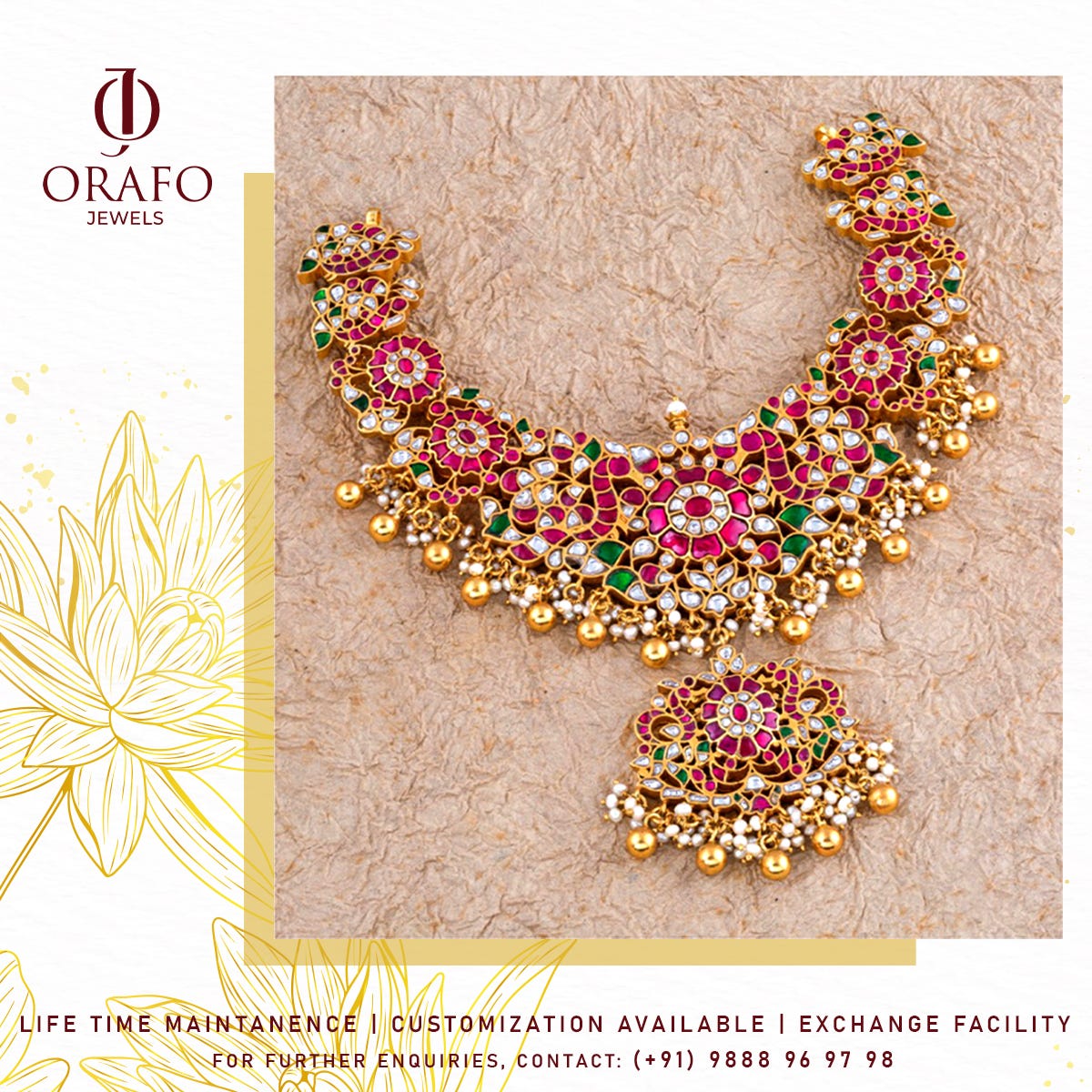 Discover the realm of Silver Jewelry in Somajiguda with Orafo Jewels
