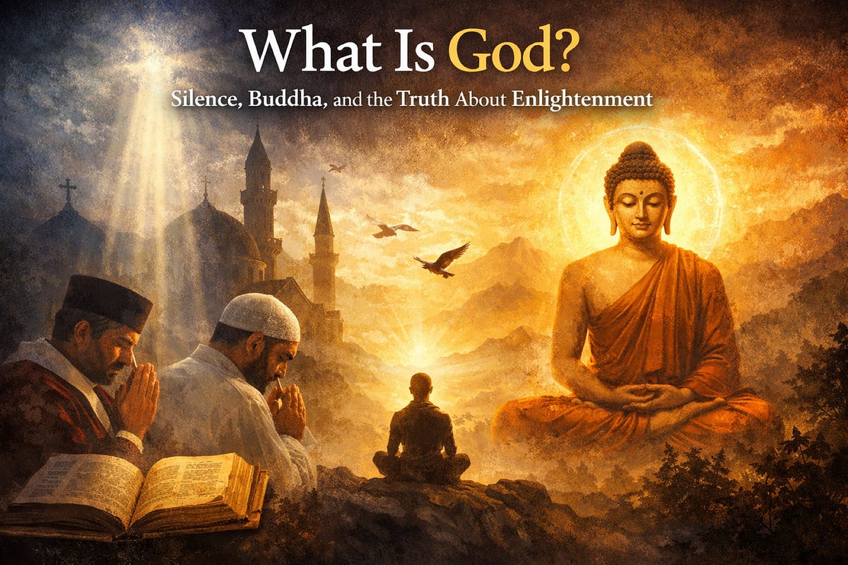 True Enlightenment What Is God? Silence, Buddha, and the Truth About Enlightenment | by ...