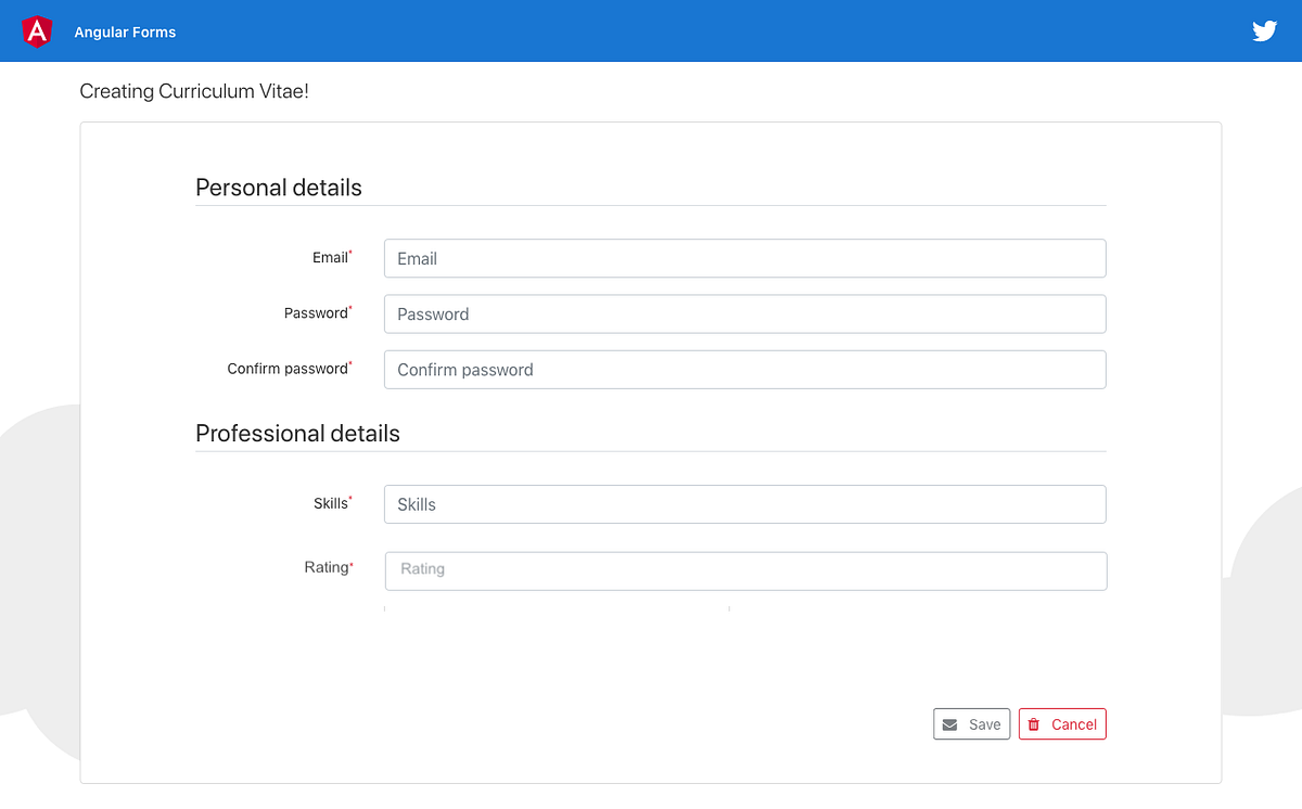Deep dive into Angular Forms. Part 1 — The basics of Reactive forms ...