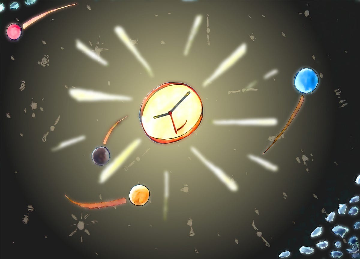 Anticlockwise. Why does the Earth spin one way and not… by Badri