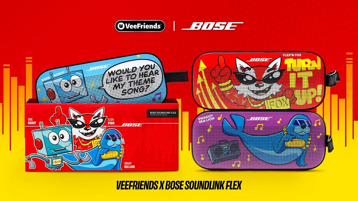 VeeFriends x Bose: Collectible Blind Box Speakers Drop 6/18