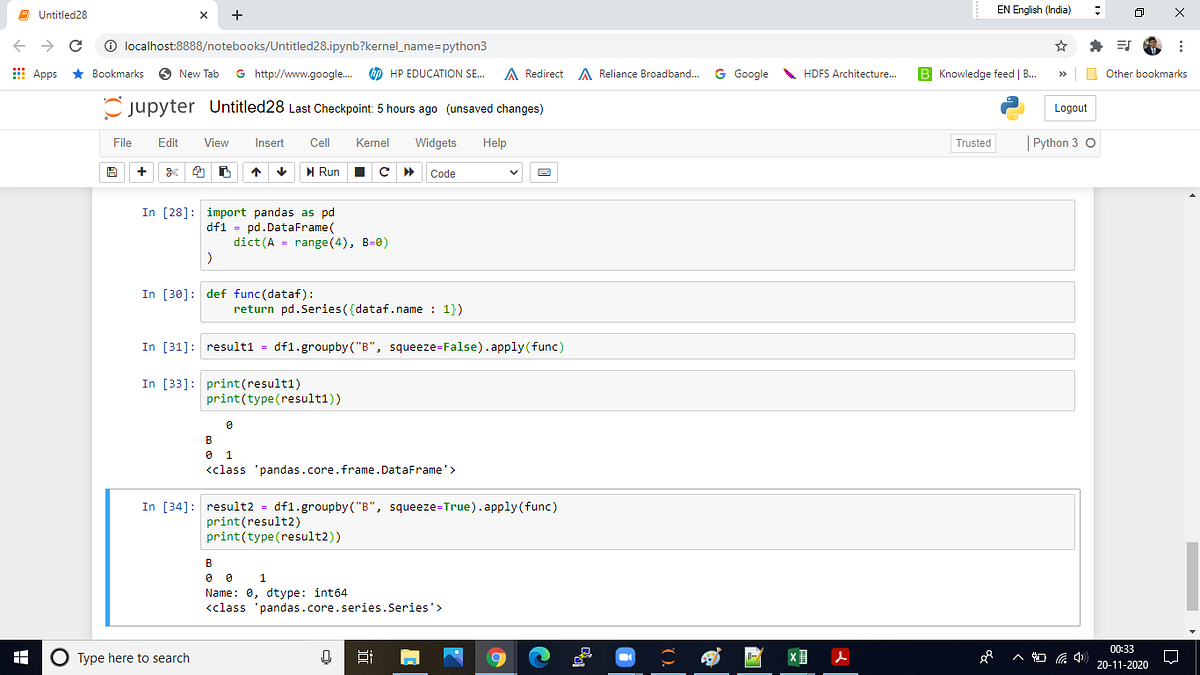 Squeeze in Pandas Dataframes - Kushal Sharma - Medium