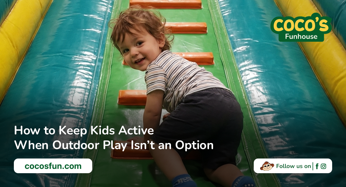 How to Keep Kids Active When Outdoor Play Isn’t an Option
