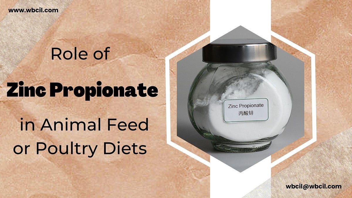 Role of Zinc Propionate in Animal Feed or Poultry Diets by Anuska