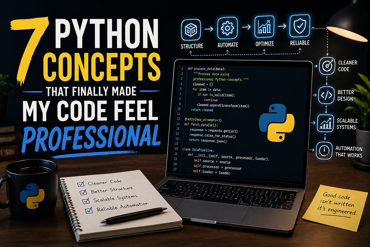 7 Python Concepts That Finally Made My Code Feel Professional | by ...
