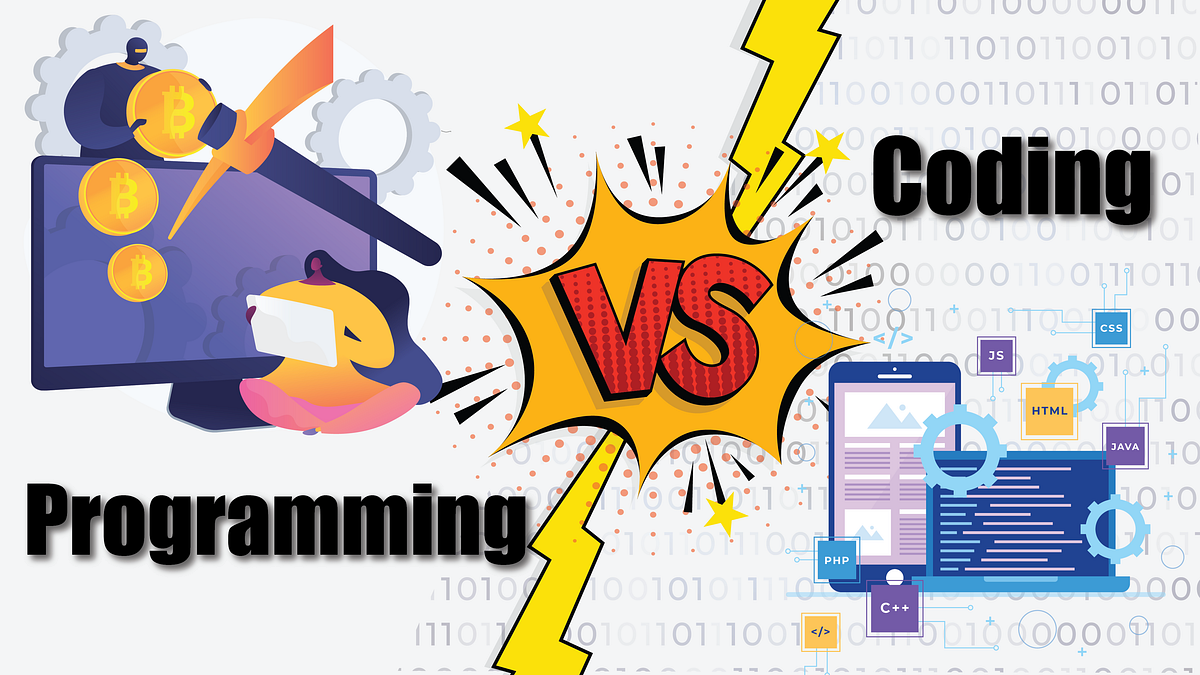 What is the difference between programming and coding? | by TechGig ...
