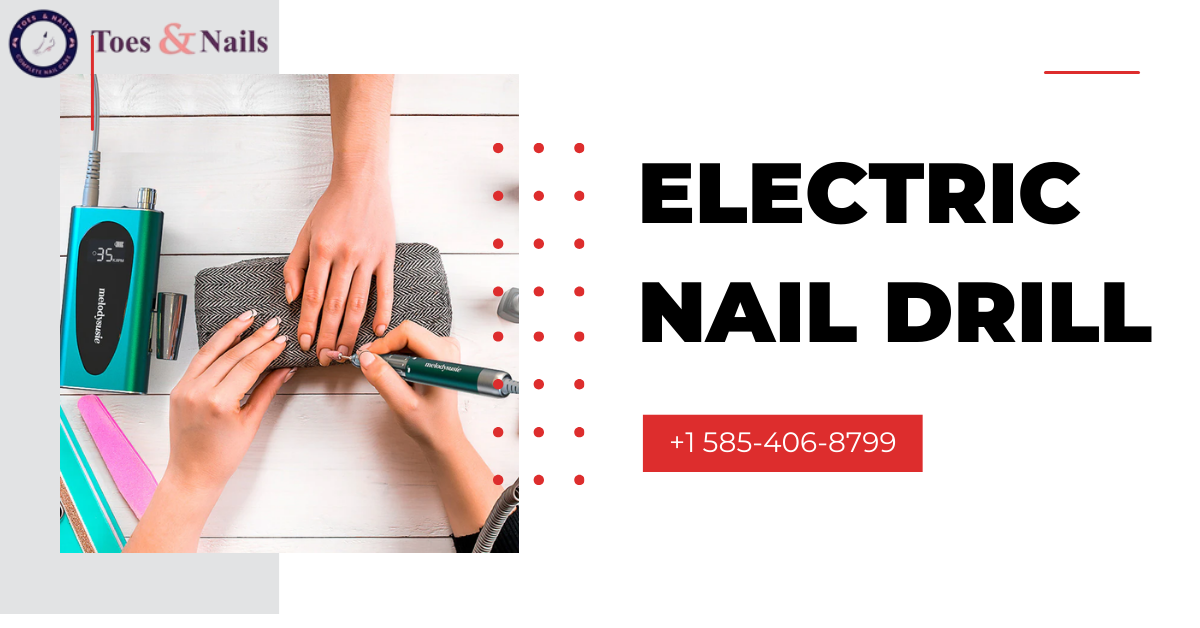 Perfect Manicure Results Made Easy Using Electric Nail Drill from Toes Nails