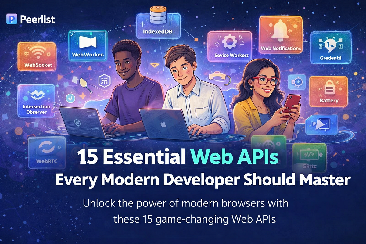 Mastering 15 Advanced Web APIs That Will Transform Your Development ...