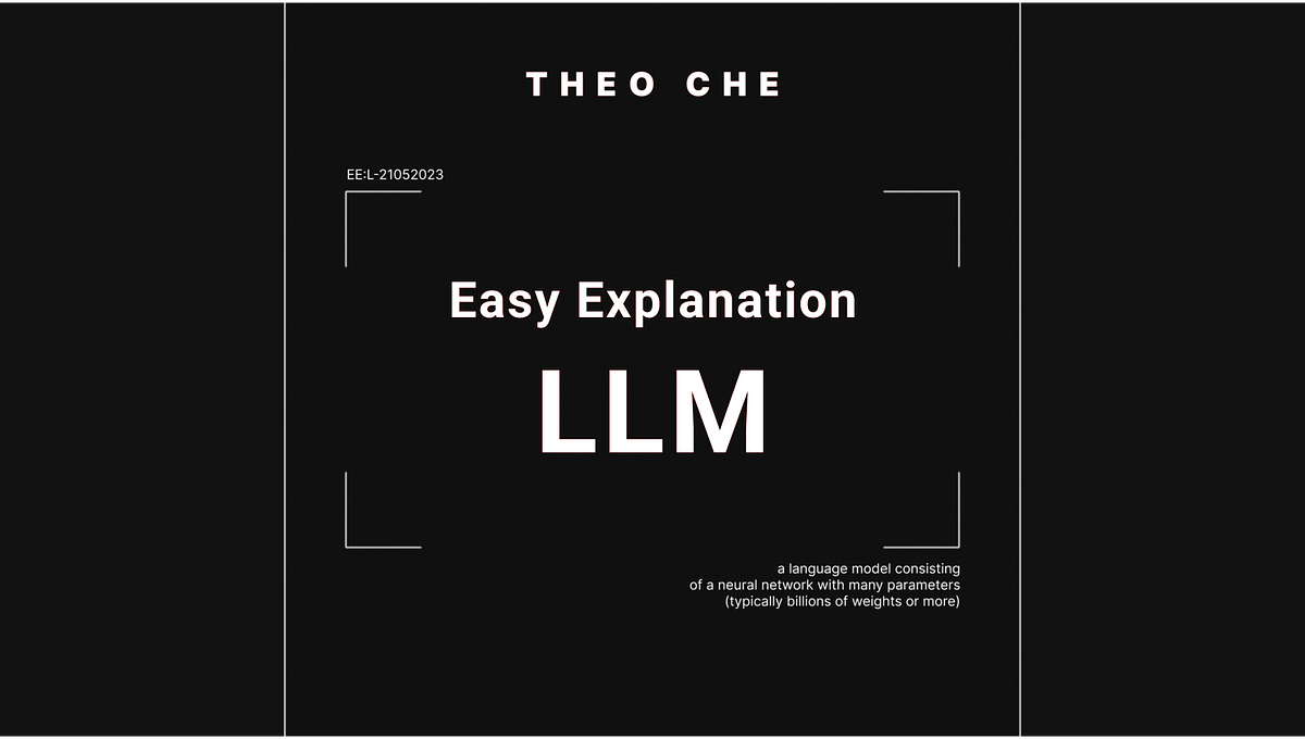 Easy Explanation: LLM. A Large Language Model (LLM) is a type… | by ...