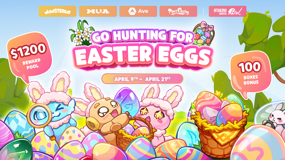 Exclusive Event This April: Go Hunting for Easter Eggs. Join To Win $1200  NOW! | by Monsterra P&E Game | Medium