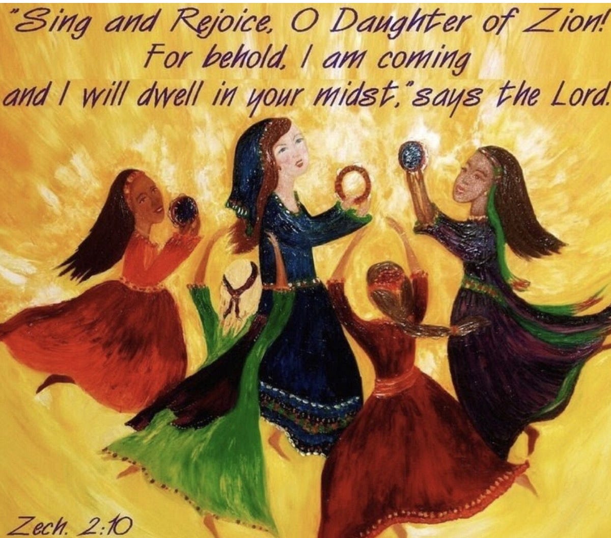 Rejoice Greatly O Daughter of Zion by Karsten Tyson Medium